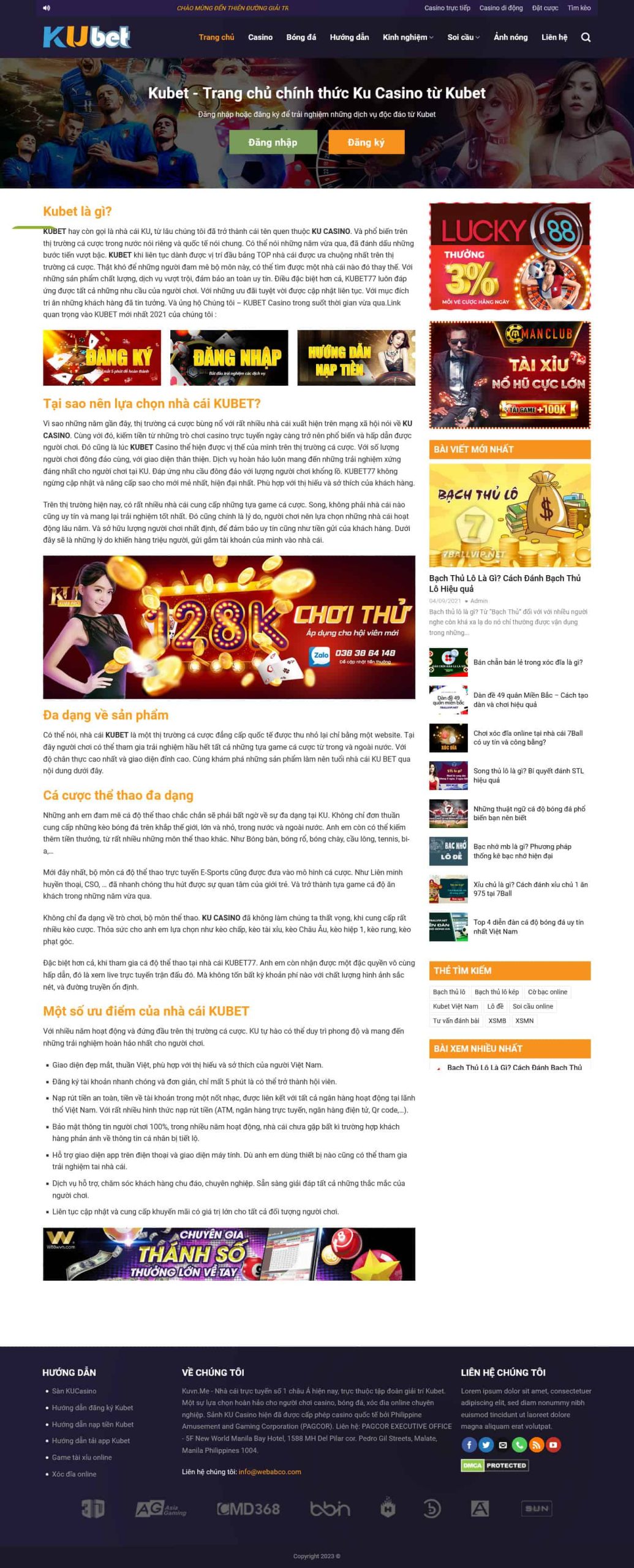 Mẫu Website casino 2 1 casino2.mauthemewp.com scaled