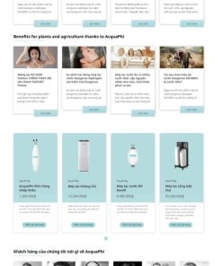 Mẫu Website bán máy lọc nước 4