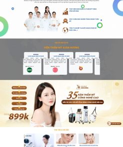 Mẫu Website Thẩm mỹ viện phòng khám 6